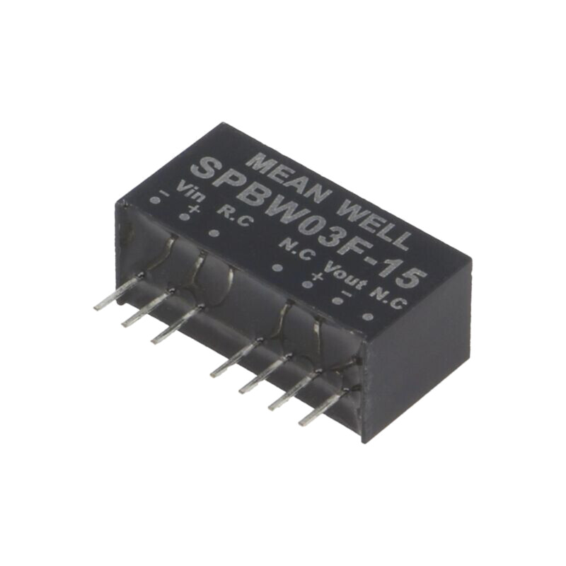Convertor: DC/DC; 3W; Uintr: 9÷36VDC; Uieş: 15VDC; Iieş: 0÷200mA