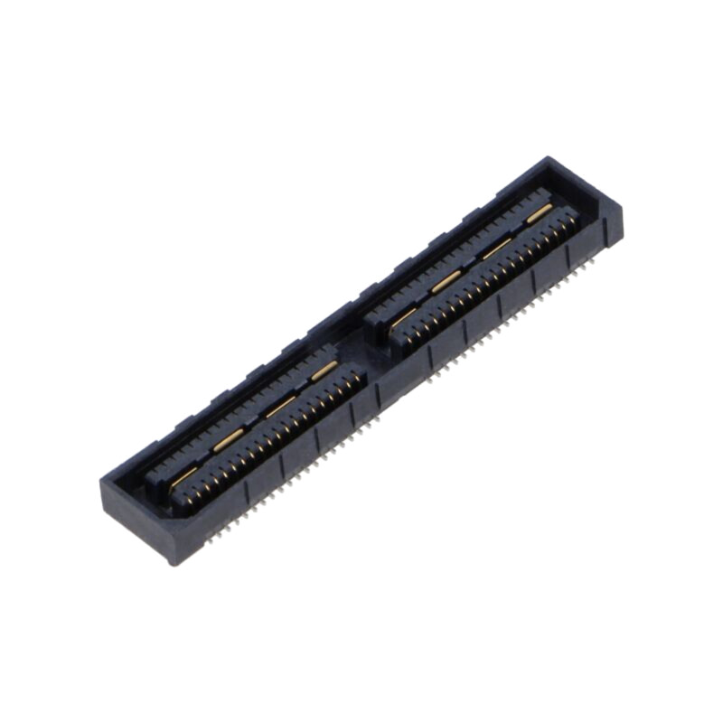 Conector: PCB-PCB; mamă; PIN: 80; 0,8mm; QSE; gold flash; SMT; soclu