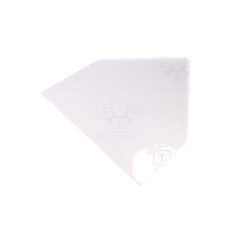 Foaie; Dim: 498x1000mm; Thk: 1mm; albă; KOMADUR; 0,498m2 Foaie; Dim: 498x1000mm; Thk: 1mm; albă; KOMADUR; 0,498m2
