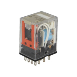 Releu: electromagnetic; 4PDT; Ubobină: 24VDC; Icontacte max: 5A