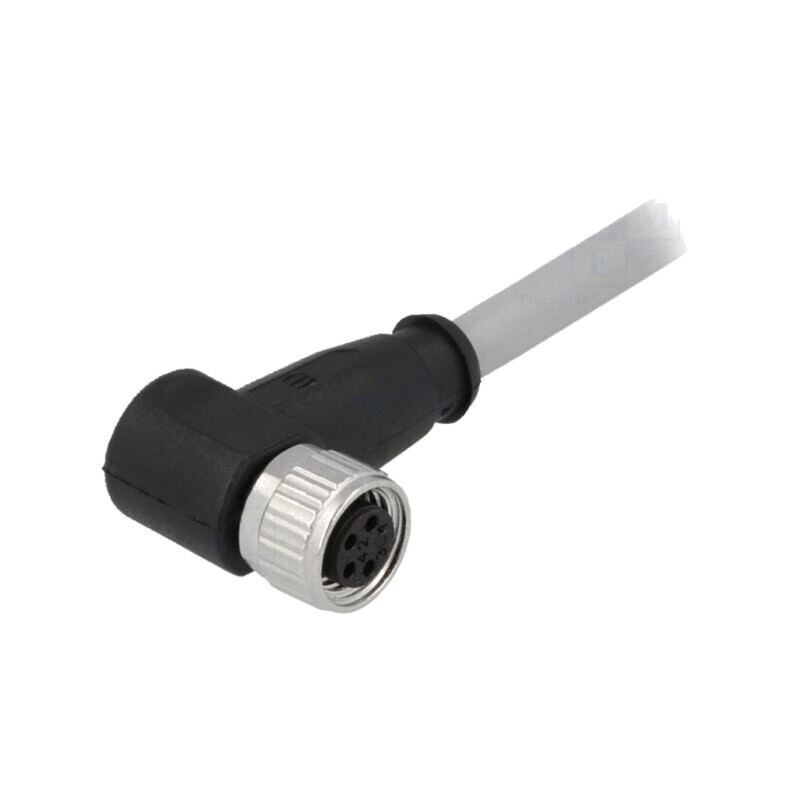 Conector: M8; mamă; PIN: 4; în unghi 90°; cu cablu; mufă; 2m; PVC Conector: M8; mamă; PIN: 4; în unghi 90°; cu cablu; mufă; 2m; PVC
