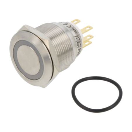 Comutator: anti-vandalism; Poz: 2; SPDT; 3A/220VAC; 5A/24VDC; IP65