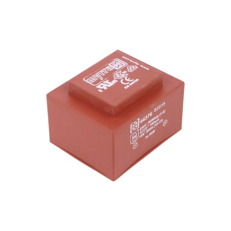 Transformator: încapsulat; 30VA; 230VAC; 15V; 2A; PCB