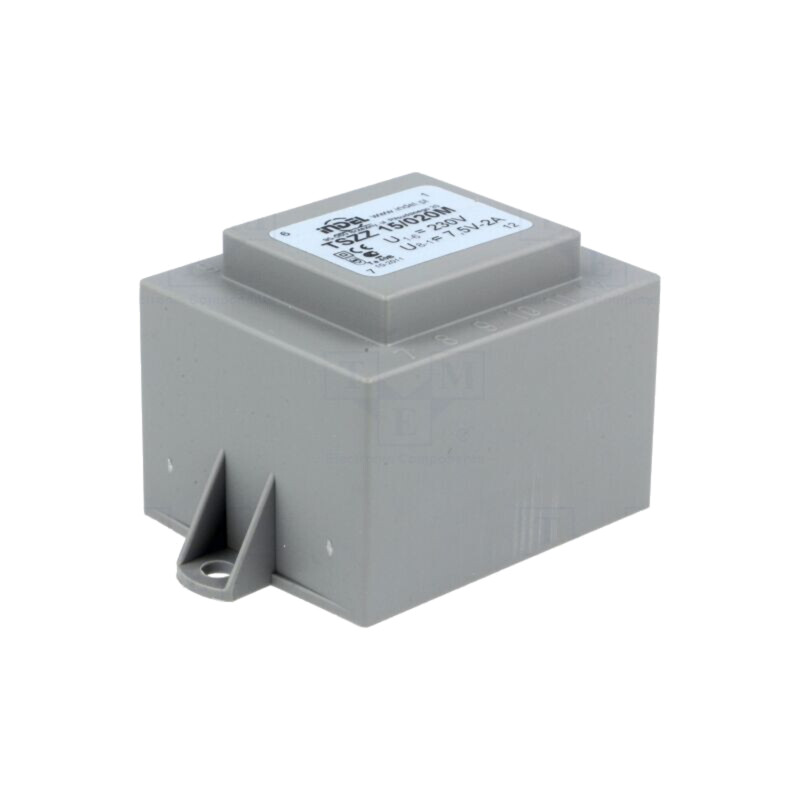 Transformator: încapsulat; 18VA; 230VAC; 7,5V; 2,4A; PCB; IP00