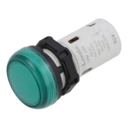 Lumină de control; 230VAC; verde