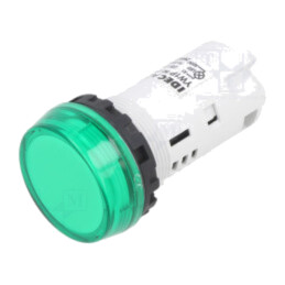 Lumină de control; 22mm; YW; -20÷55°C; Ilum: LED; Ø22,5mm; IP65
