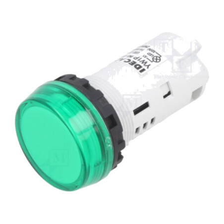 Lumină de control; 22mm; YW; -20÷55°C; Ilum: LED; Ø22,5mm; IP65