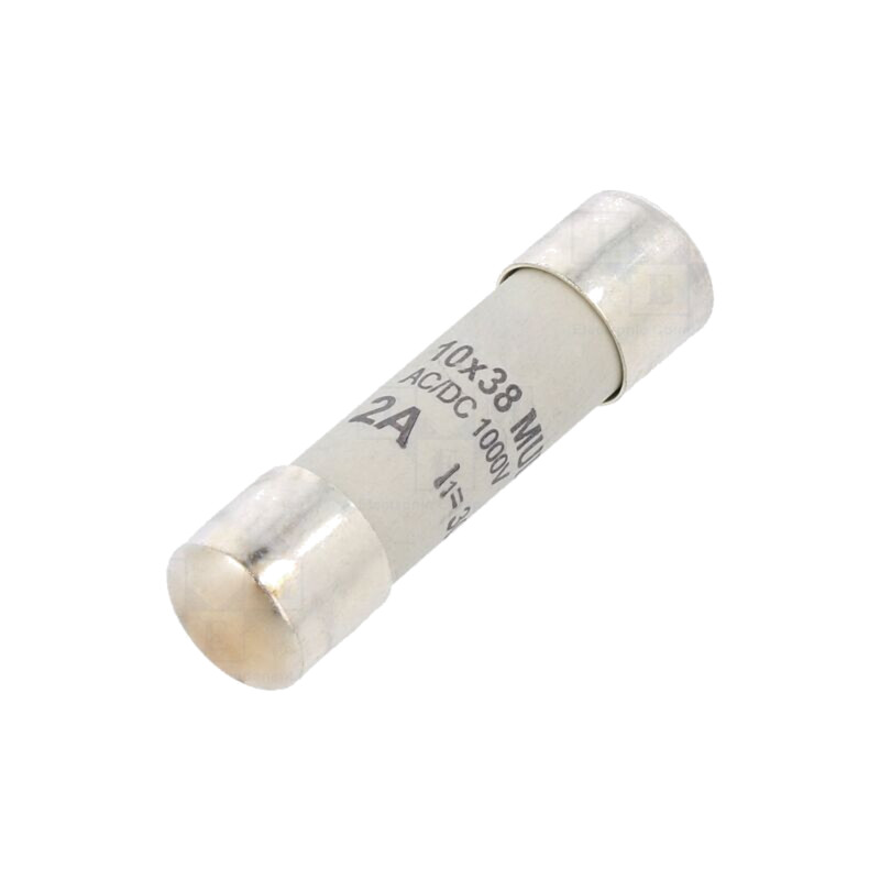 Siguranţă: siguranţă; gR; 2A; 1000VDC; cilindrică