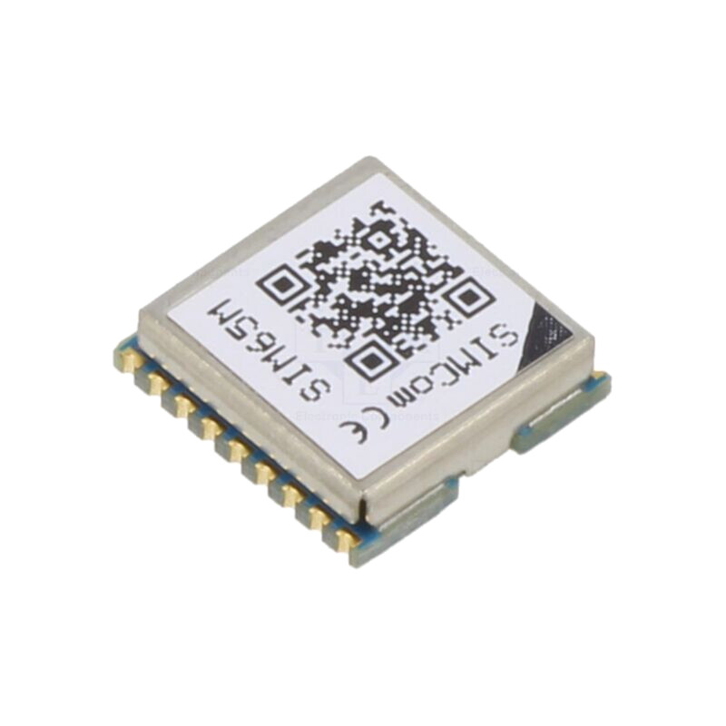 Modul: GPS/BEIDOU/GALILEO/QZSS; ±2m; GPS; -166dBm; 2,8÷4,3VDC