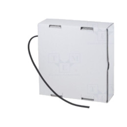 Tresă; Øtresă: 9,5÷13mm; poliester; neagră; -70÷125°C; L: 15m