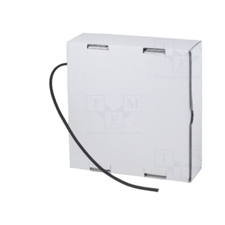 Tresă; Øtresă: 9,5÷13mm; poliester; neagră; -70÷125°C; L: 15m