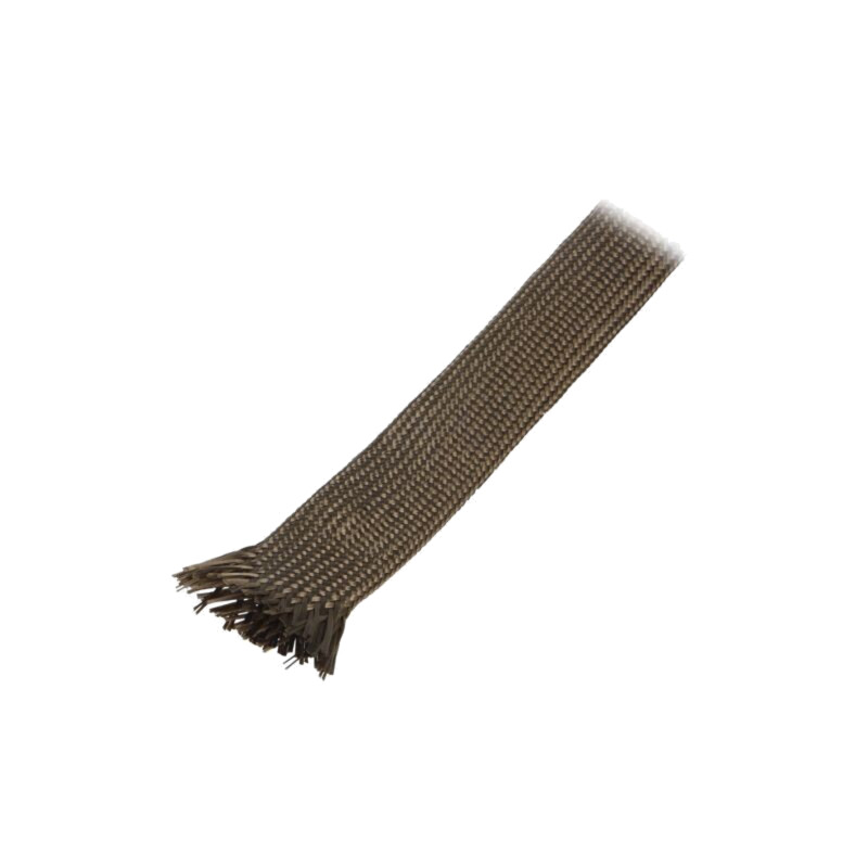 Manşon electroizolant; fibră de bazalt; kaki; -260÷560°C; L: 10m Manşon electroizolant; fibră de bazalt; kaki; -260÷560°C; L: 10m