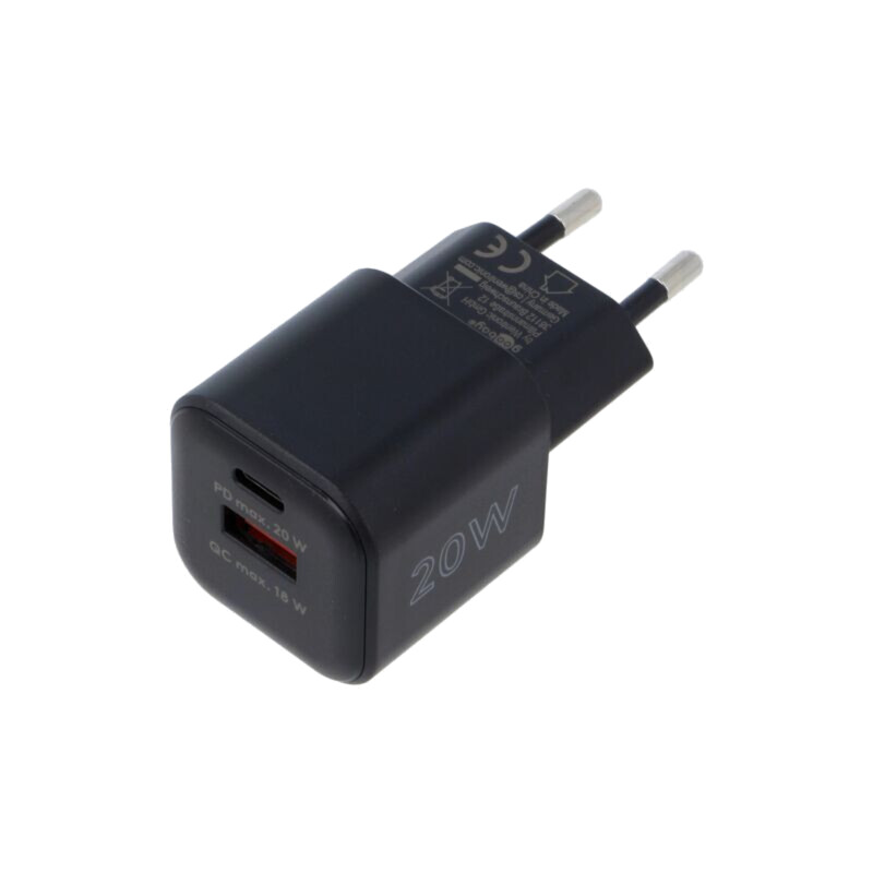 Alimentator: pulsatoriu; alimentare,plug-in; 5÷12VDC; 20W; Apple