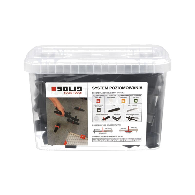 Mounting wedge; the tile leveling system; standard; bucket Mounting wedge; the tile leveling system; standard; bucket