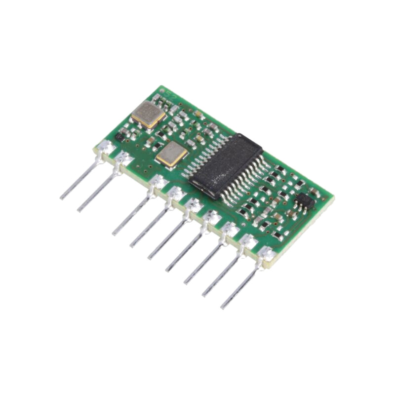 Modul: RF; emiţător-receptor AM; ASK; 433,92MHz; serial; -113dBm Modul: RF; emiţător-receptor AM; ASK; 433,92MHz; serial; -113dBm