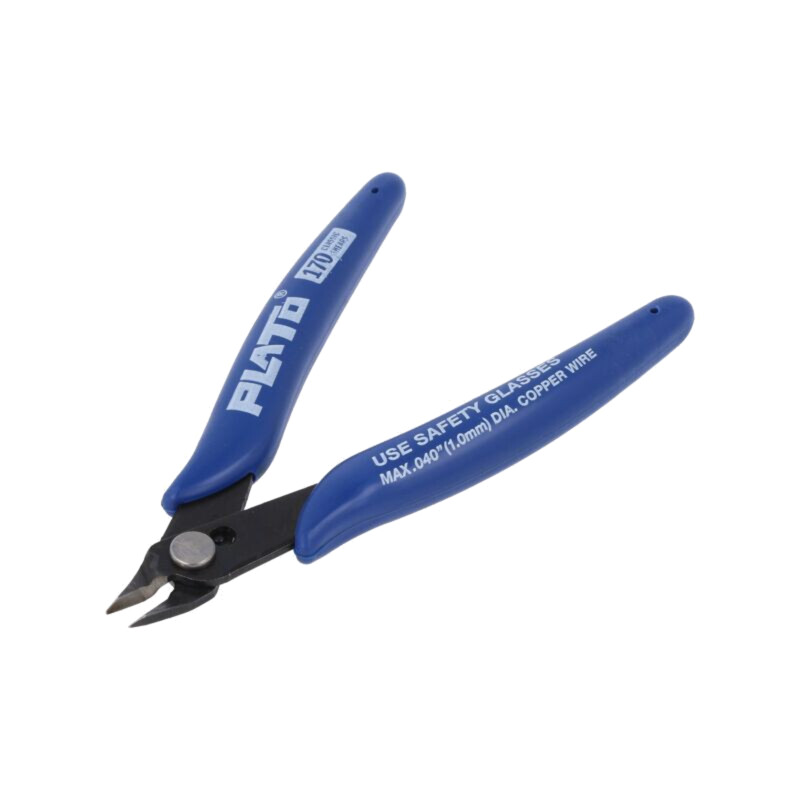 Cleşti; laterali,pt.tăiere; 130mm; cu faţetare