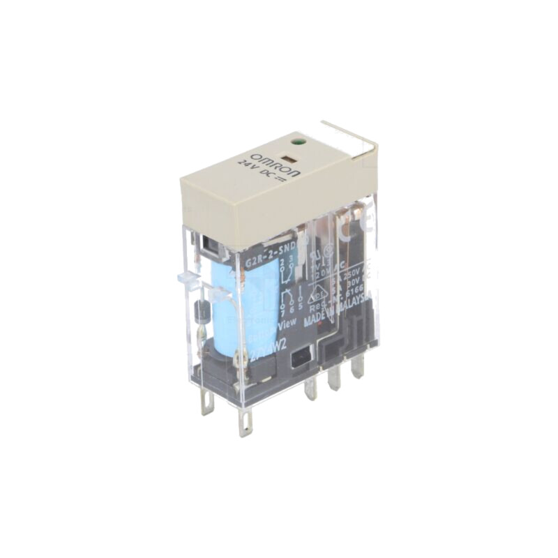 Releu: electromagnetic; DPDT; Ubobină: 24VDC; Icontacte max: 5A