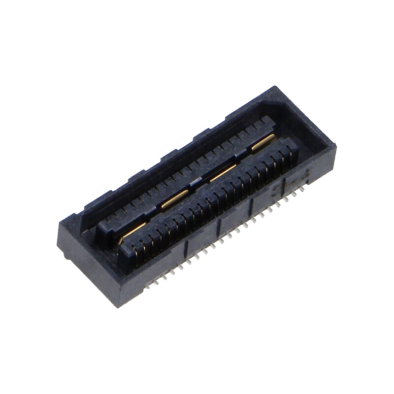 Conector: PCB-PCB; mamă; PIN: 40; 0,8mm; QSE; aurit; SMT; soclu; 2A