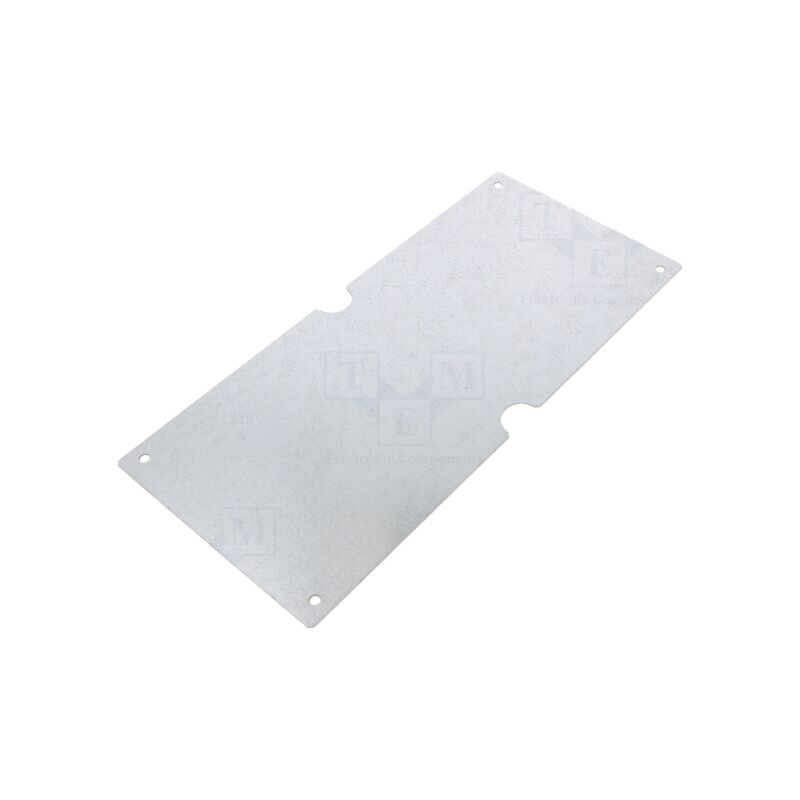 Placă de montare; oţel; W: 136mm; L: 303mm; Acoperire: zinc