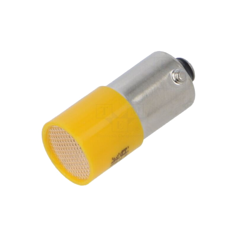 Lampă LED; galbenă; BA9S,T10; 110VDC; 110VAC; plastic; -20÷60°C