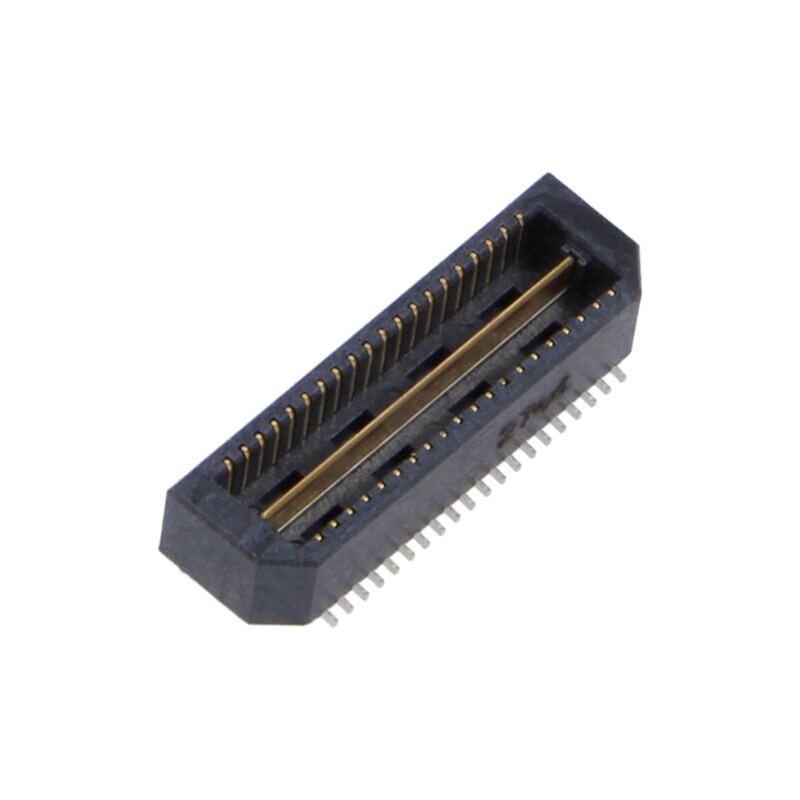 Conector: PCB-PCB; tată; PIN: 40; 0,8mm; QTE; aurit; SMT; soclu; 2A