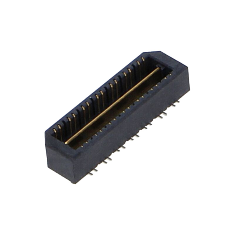 Conector: PCB-PCB; tată; PIN: 28; 0,8mm; QTE; aurit; SMT; soclu; 2A