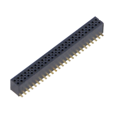 Conector: şiruri pini; tată; PIN: 50; 1,27mm; aurit; SMT; soclu; rolă