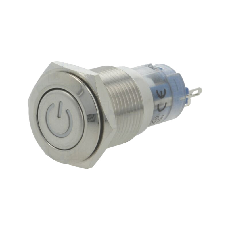 Comutator: anti-vandalism; Poz: 2; SPDT; 0,5A/220VAC; 1A/24VDC