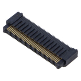 Conector: PCB-PCB; tată; PIN: 80; 0,8mm; ERM8; aurit; SMT; soclu; 1,4A
