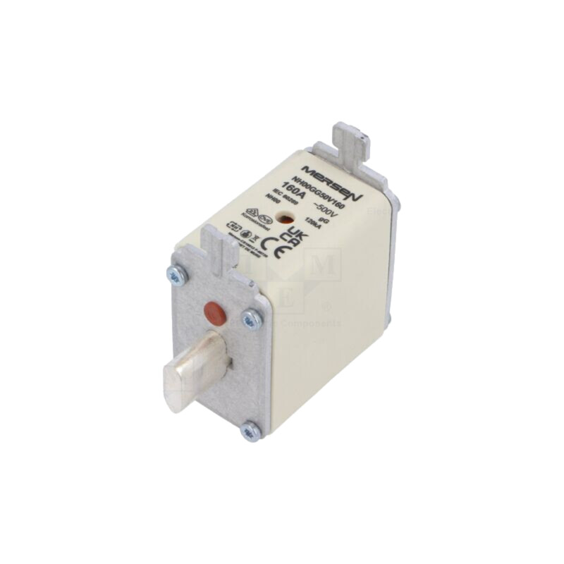 Siguranţă: siguranţă; gG; 160A; 500VAC; 250VDC; NH00