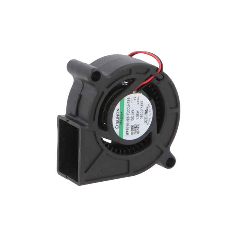 Ventilator: DC; blower; 12VDC; 50x50x20mm; 8,15m3/h; 27,5dBA; Vapo