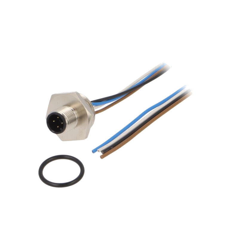 Conector: M12; soclu; PIN: 4; tată; cod A-DeviceNet / CANopen; 0,5m