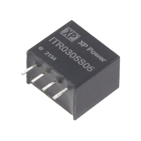 Convertor: DC/DC; 3W; Uintr: 4,5÷5,5VDC; Uieş: 5VDC; Iieş: 600mA