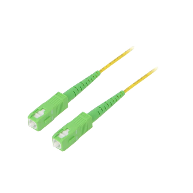 Patch cord cu fibră; OS2; SC/APC,din ambele părţi; 20m; LSZH