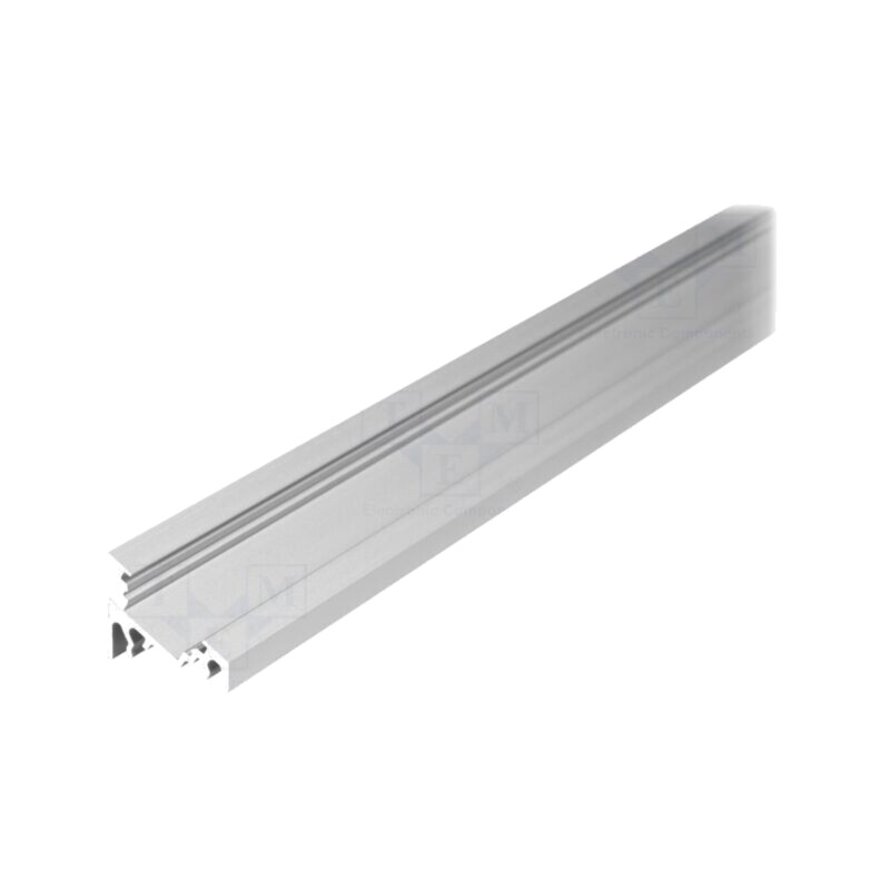 Profi pt.module LED; natural; L: 2m; CORNER10; aluminiu; în unghi