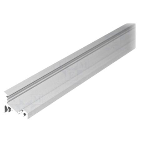 Profi pt.module LED; natural; L: 2m; CORNER10; aluminiu; în unghi