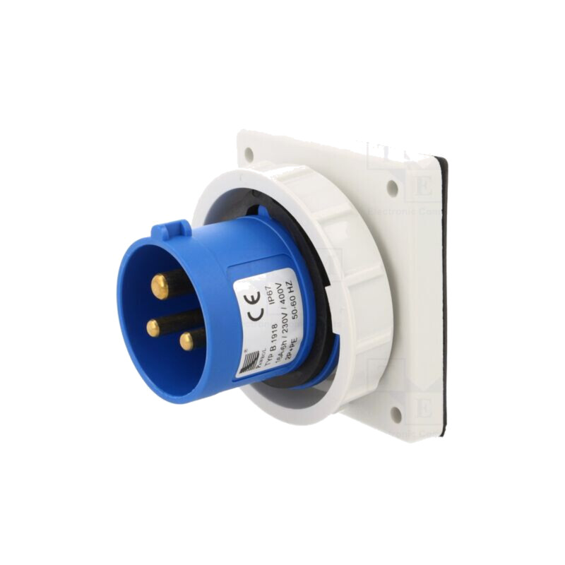 Conector: alimentare AC; soclu; tată; 16A; 400VAC; IEC 60309; IP67