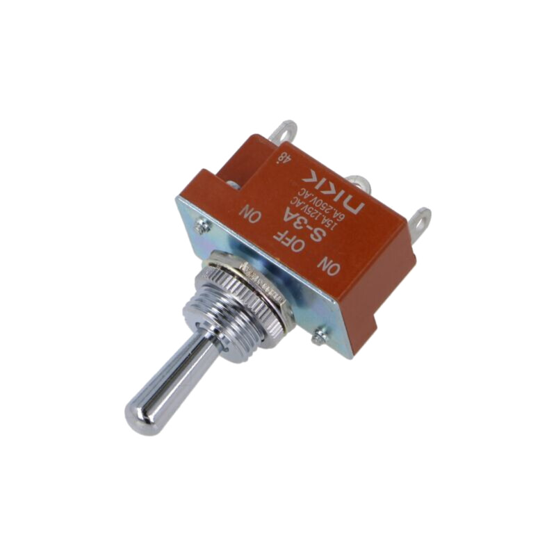Comutator: basculant; Poz: 3; SP3T; ON-OFF-ON; 6A/250VAC; 20A/30VDC