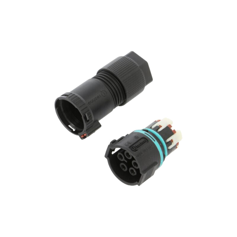 Conector: alimentare AC; clichet; mamă; TH389; 23mm; 0,25÷1,5mm2