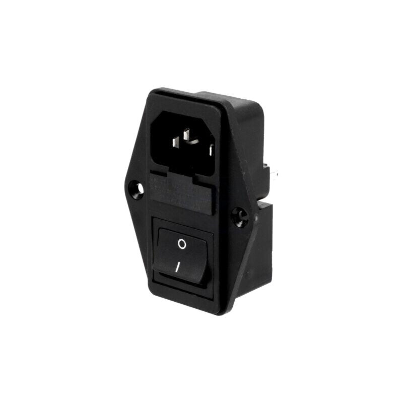 Conector: alimentare AC; soclu; tată; 10A; 250VAC; IEC 60320; 6765