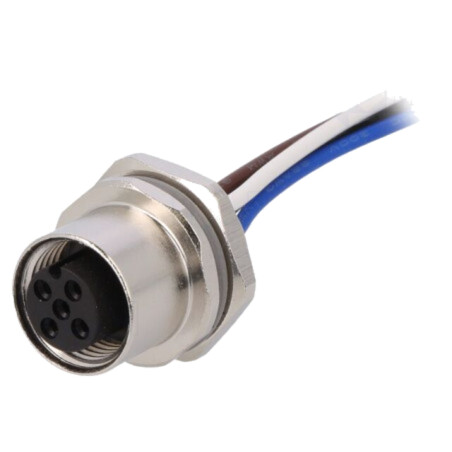 Conector: M12; soclu; PIN: 4; mamă; cod A-DeviceNet / CANopen; IP67