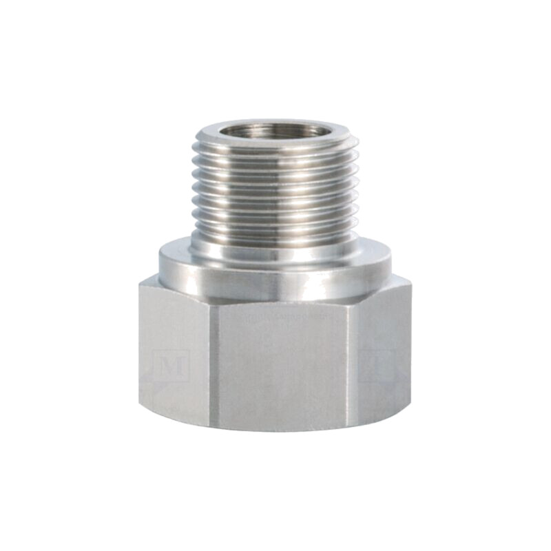 Reduction element; Ext.thread: G 3/8"; Int.thread: G 1/2" Reduction element; Ext.thread: G 3/8"; Int.thread: G 1/2"