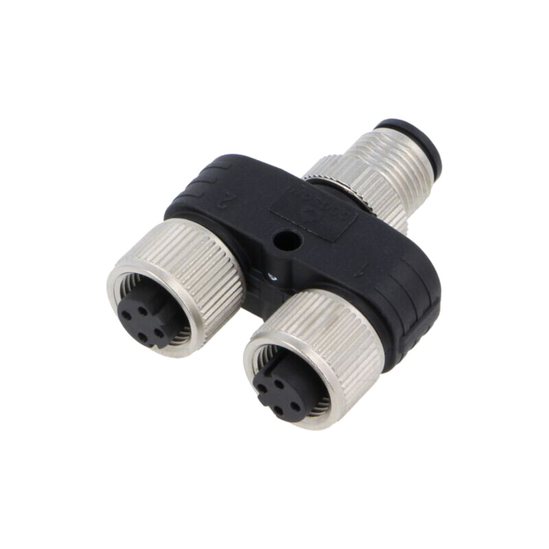 M12 adapter FY-M12D-04M-M12D-04F-T-0100 M12 adapter FY-M12D-04M-M12D-04F-T-0100