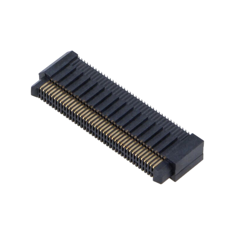 Conector: PCB-PCB; tată; PIN: 80; 0,8mm; ERM8; aurit; SMT; soclu; 1,4A Conector: PCB-PCB; tată; PIN: 80; 0,8mm; ERM8; aurit; SMT; soclu; 1,4A