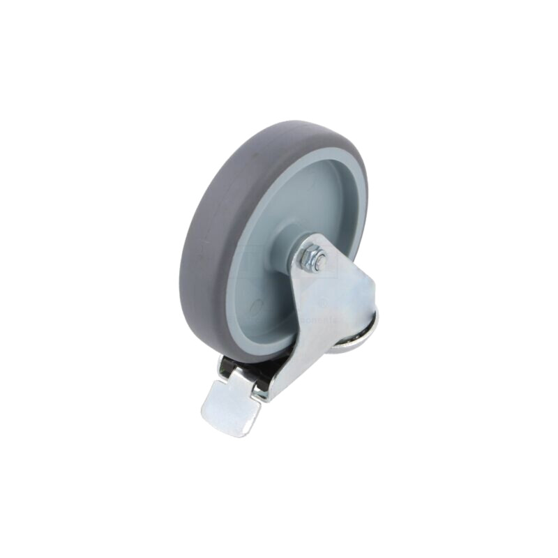 Roată de transport; Ø: 125mm; W: 27mm; H: 157mm; 120kg; oţel; TPA