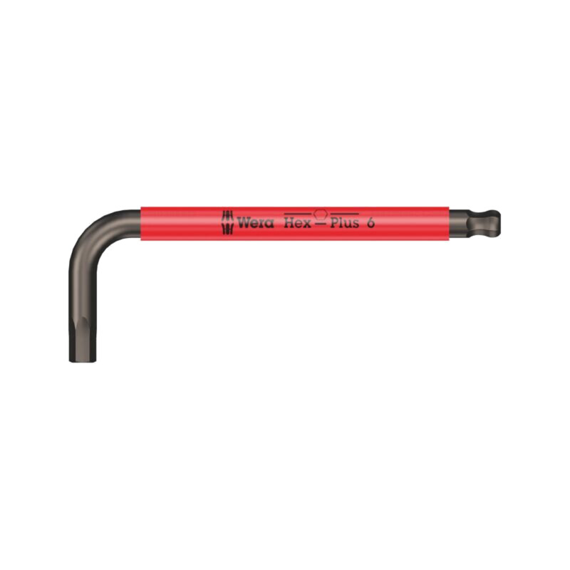 Cheie; imbus Hex-Plus,sferic; HEX 6mm; Lung.tot: 100mm; oţel