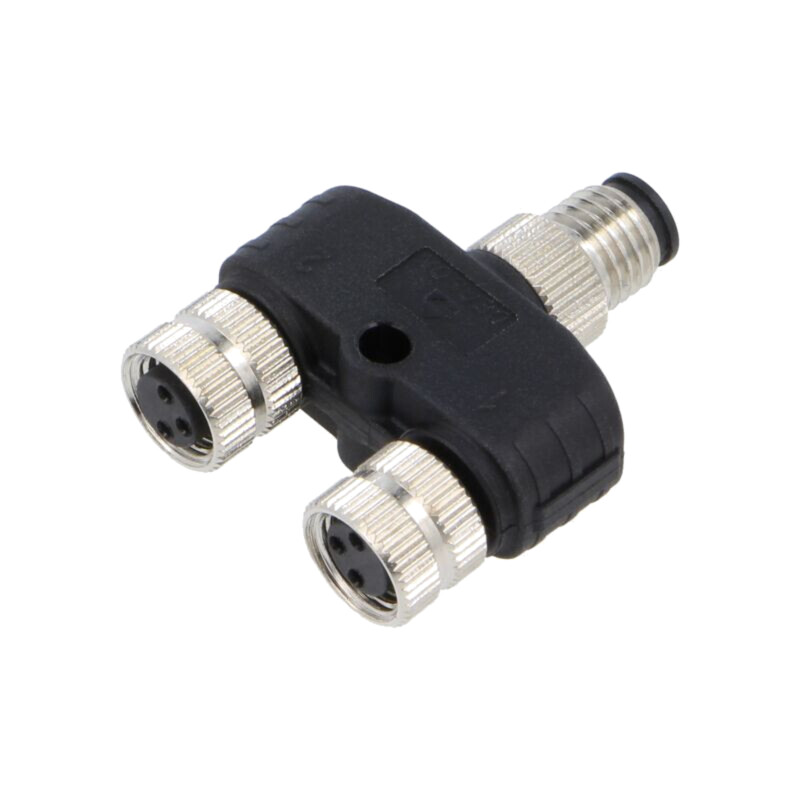 M12 adapter FY-M8A-03M-M8A-03F-T-0100 M12 adapter FY-M8A-03M-M8A-03F-T-0100