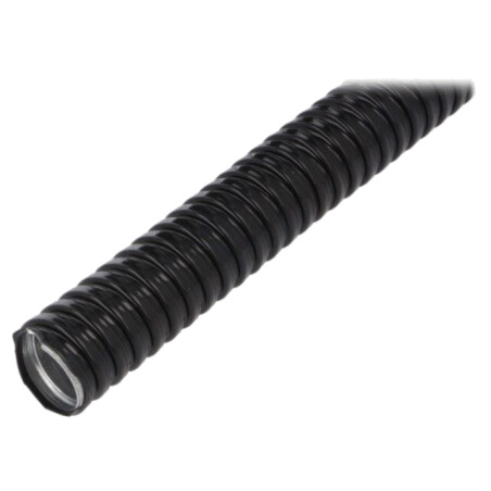 Tub de protecţie; Dimensiune: 26; oţel galvanizat; neagră; IP67