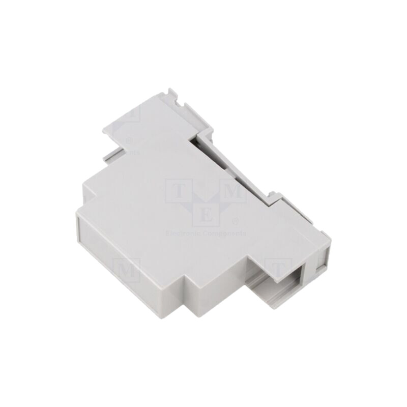 Carcasă: pentru şină DIN; Y: 90mm; X: 18mm; Z: 58mm; PPO; gri deschis