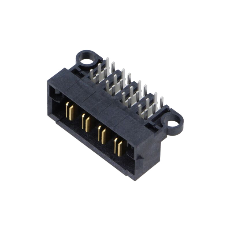 Conector: PCB-PCB; soclu; MPT; tată; PIN: 4; în unghi; 5mm; THT; aurit